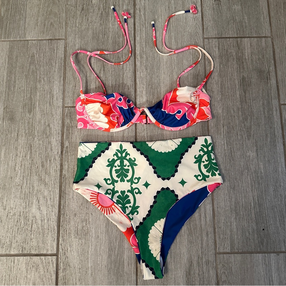Agua Bendita Donna Bikini Set XL - Picture 3 of 3